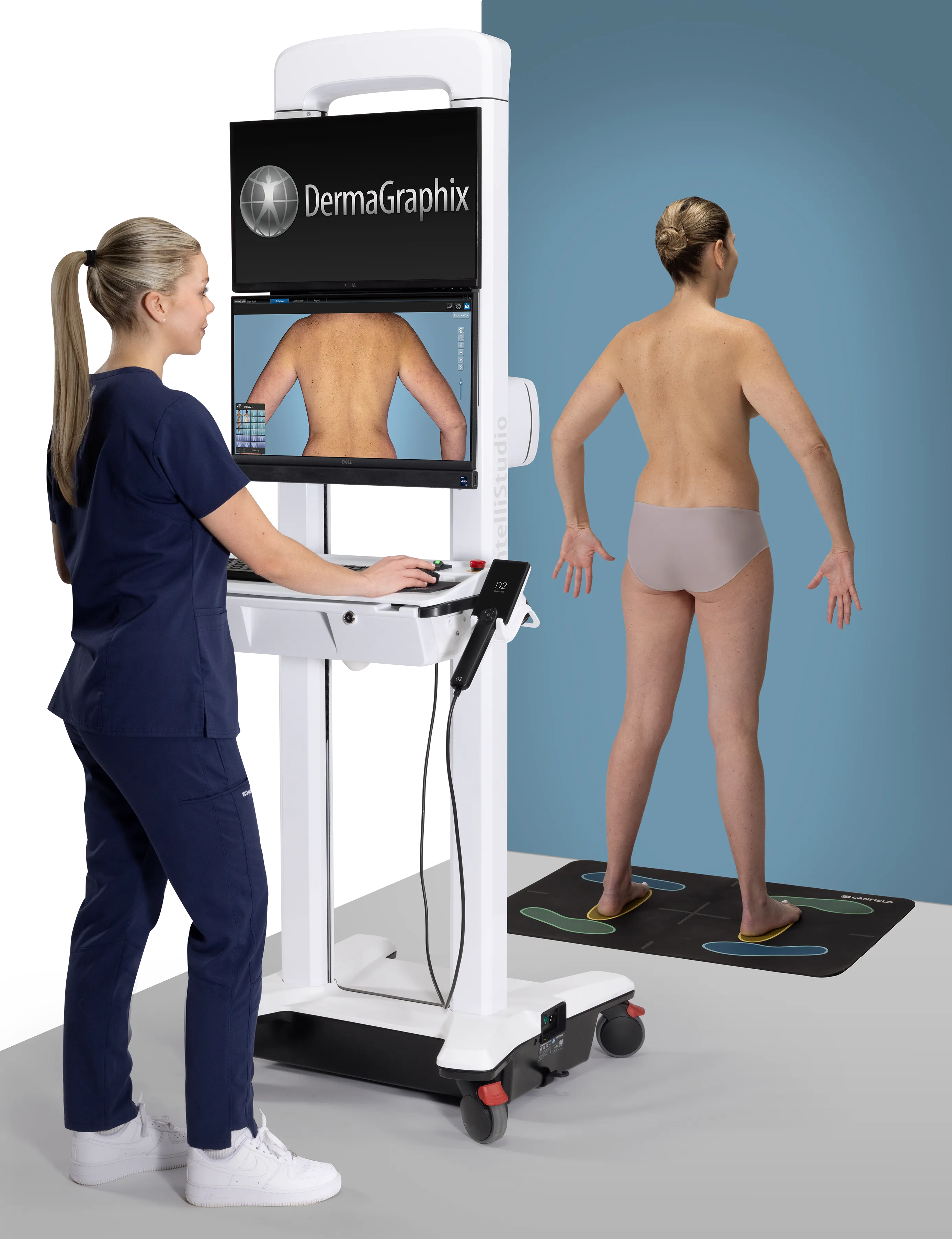 Capturing a dermatoscopy image set using IntelliStudio DermaGraphix.