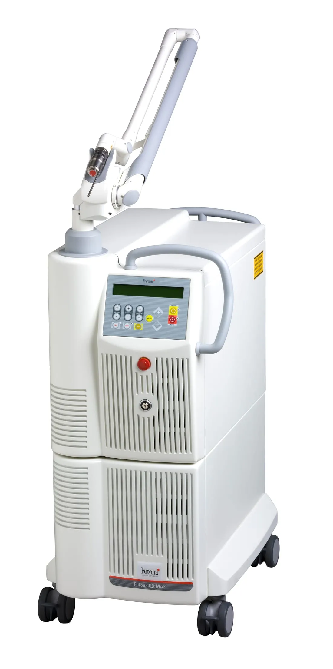 The Fotona QX MAX Q-switched Nd:YAG laser used for pigmentation and tattoo removal
