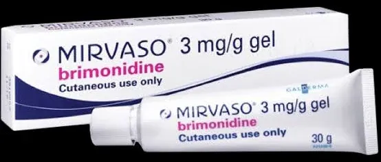 Mirvaso 3 mg/g brimonidine gel — 30 g tube and carton