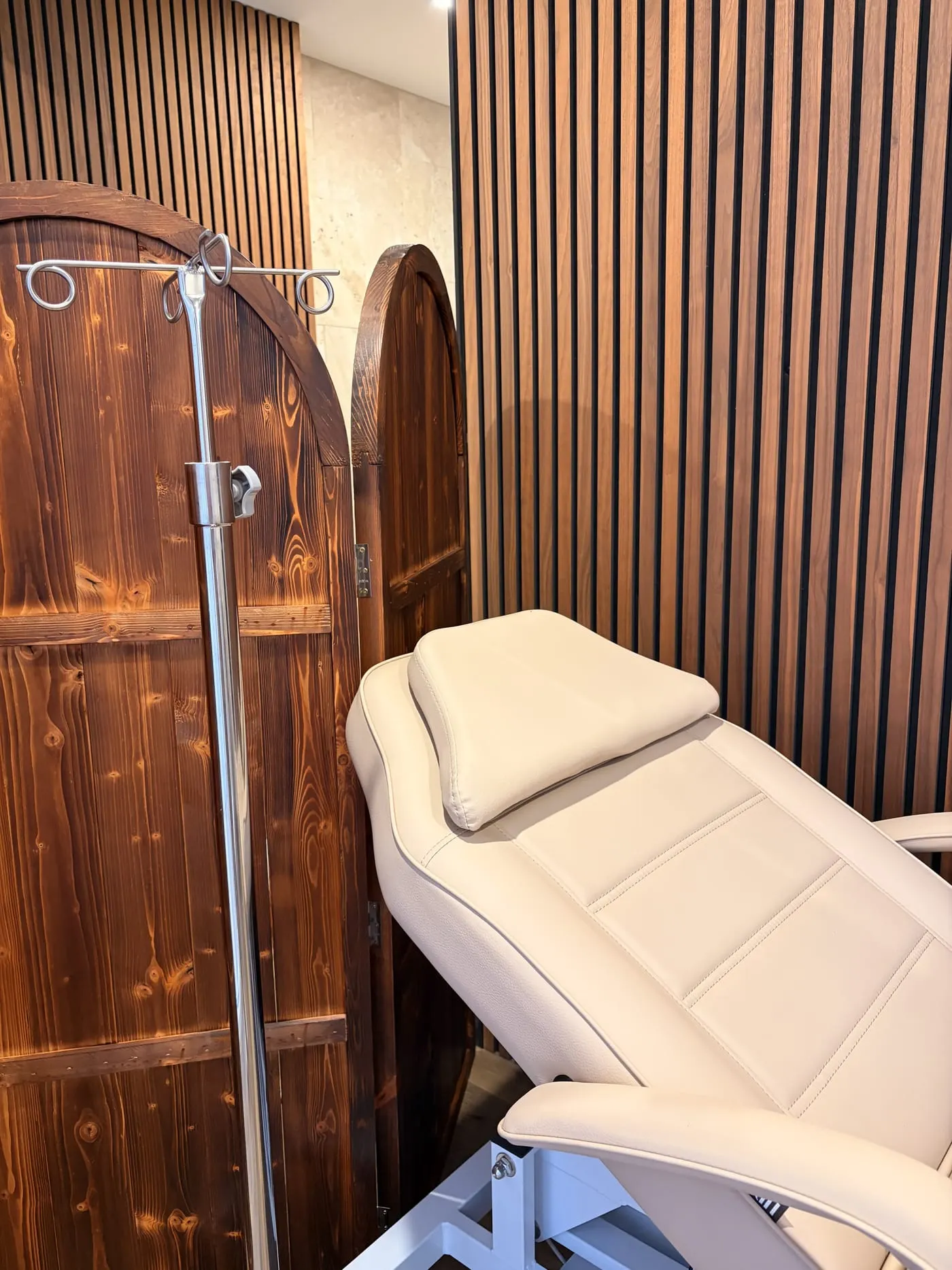 The wellness infusion lounge at The Skin Doctor
