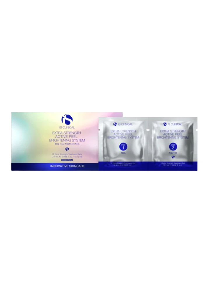 Extra Strength Active Peel Brightening System 15 pack packaging